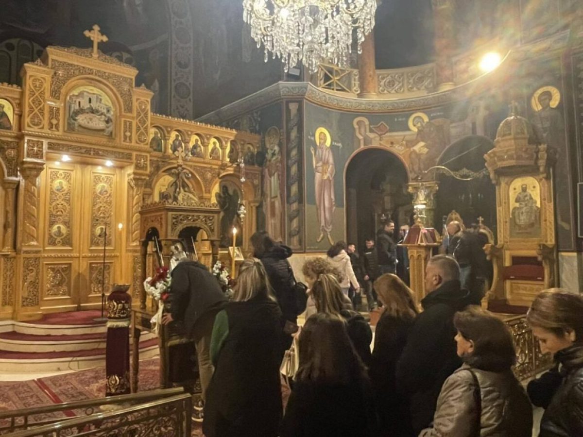 Αγρίνιο: Δ’ Χαιρετισμοί με το αντίγραφο της Παναγίας της Γερόντισσας στο Ναό Αγίου Δημητρίου