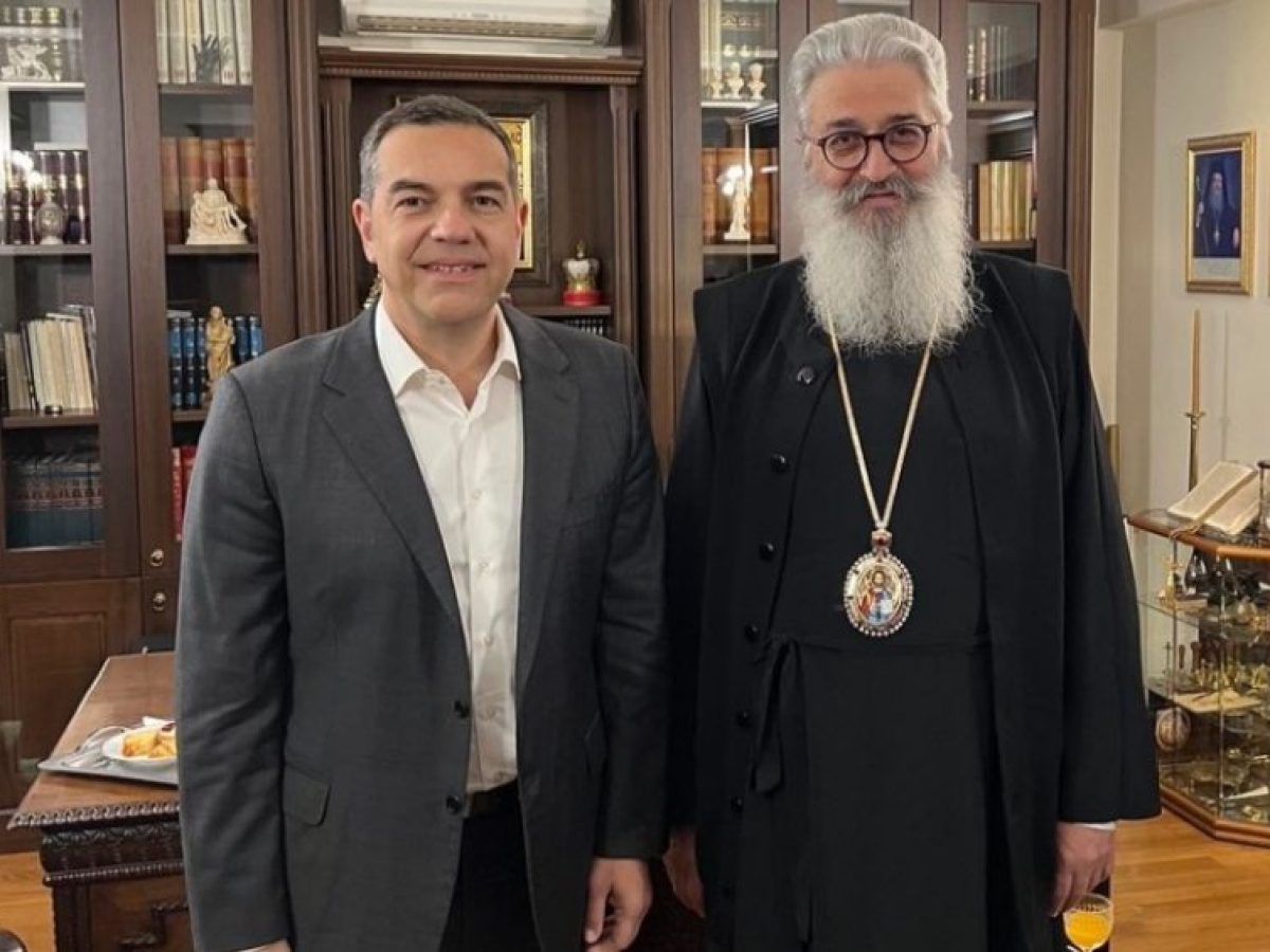 Αλεξανδρούπολη: Συνάντηση Τσίπρα με τον Μητροπολίτη κ.Άνθιμο – Χαιρετισμός του Σεβασμιότατου στην παρουσίαση της “Ιθάκης”