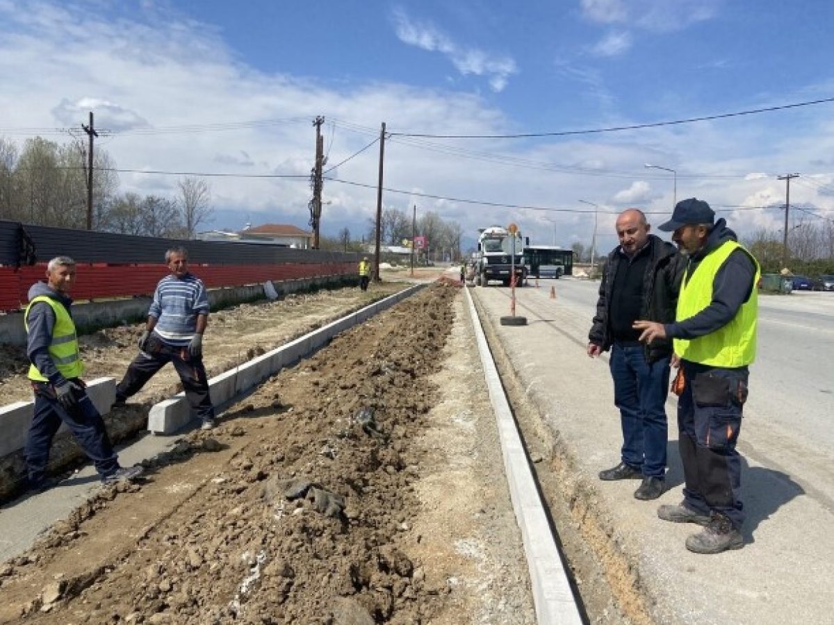 Αλλάζει η είσοδος της πόλης από την οδό Καρδίτσης. Γίνεται εντυπωσιακή