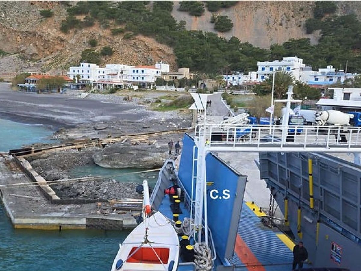 Αλλάζει όψη το νέο λιμάνι της Αγίας Ρουμέλης – Προχωρούν οι νέες υποδομές