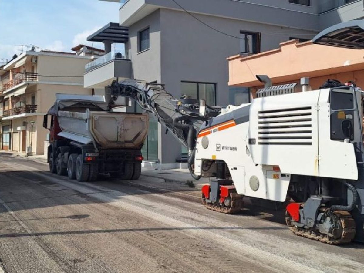 Αλλάζει πρόσωπο το Άργος με νέες ασφαλτοστρώσεις σε βασικούς δρόμους