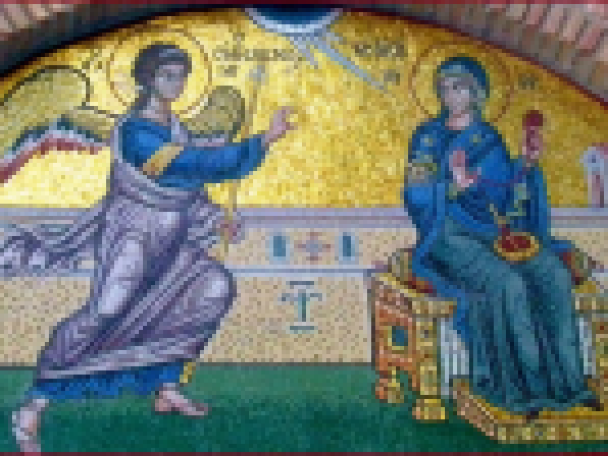 Ανάλυση της εικόνας του Ευαγγελισμού της Θεοτόκου