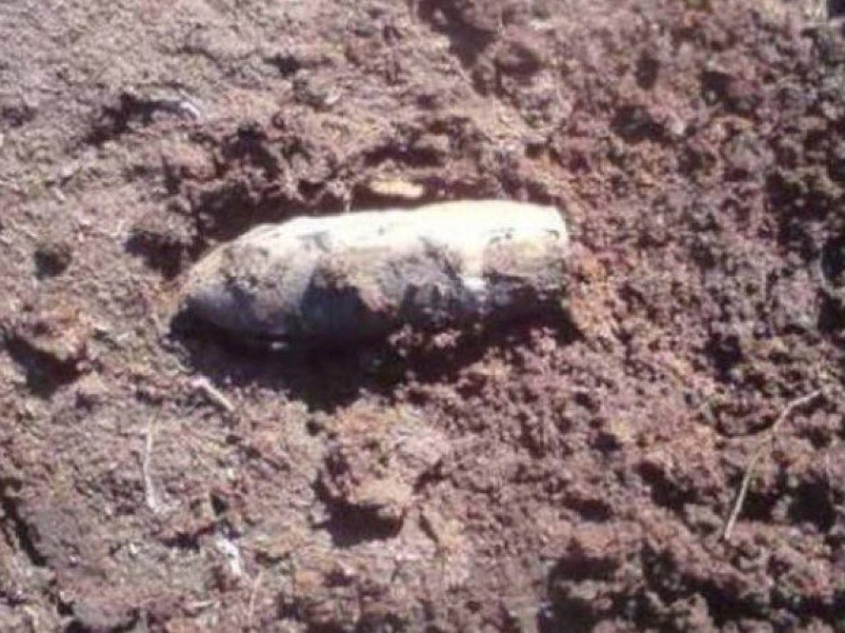 Αναστάτωση λόγω εύρεσης οβίδας σε χωράφι στον Αμπελώνα