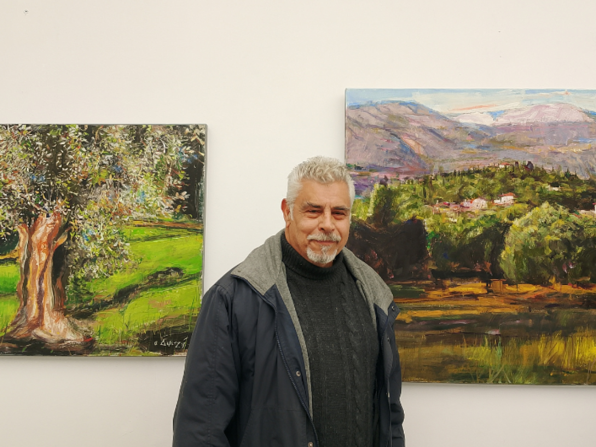 Ανδρέας Δεβετζής: Η φύση είναι το μεγάλο μοντέλο για ένα ζωγράφο
