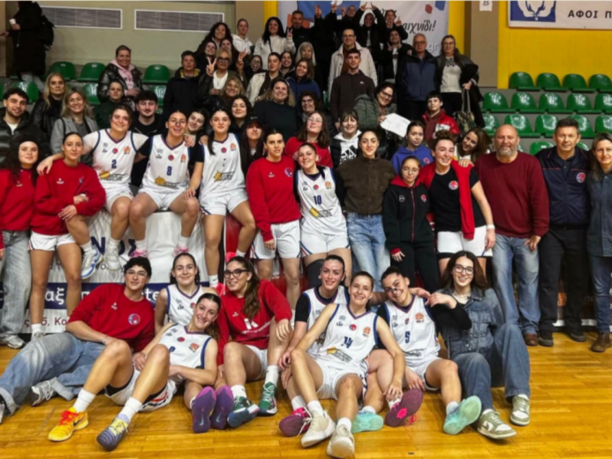 Ανέβηκε στη Β΄ εθνική η γυναικεία ομάδα μπάσκετ του ΓΑΣ Κομοτηνής