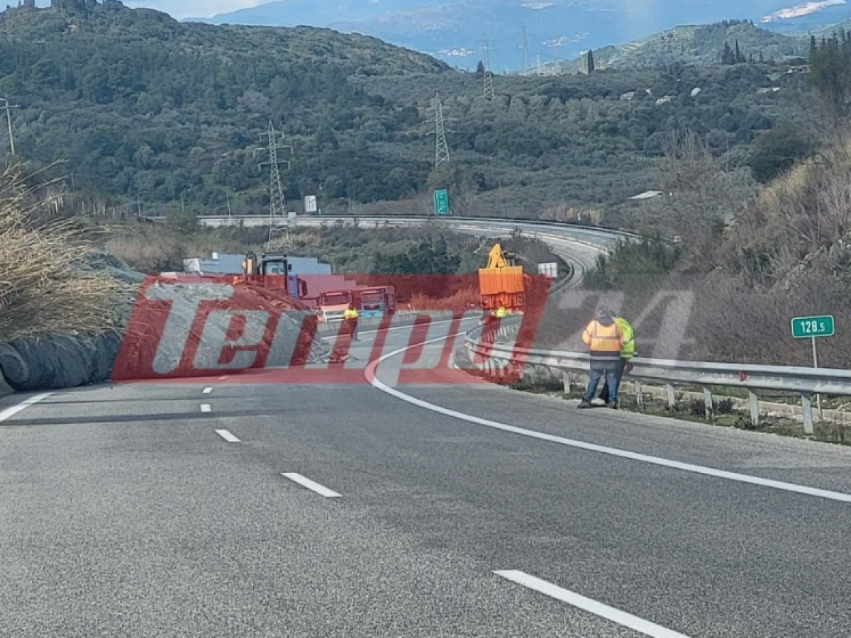 Ανοίγει την Δευτέρα με αμφιδρόμηση η Ιόνια Οδός στη Συκούλα