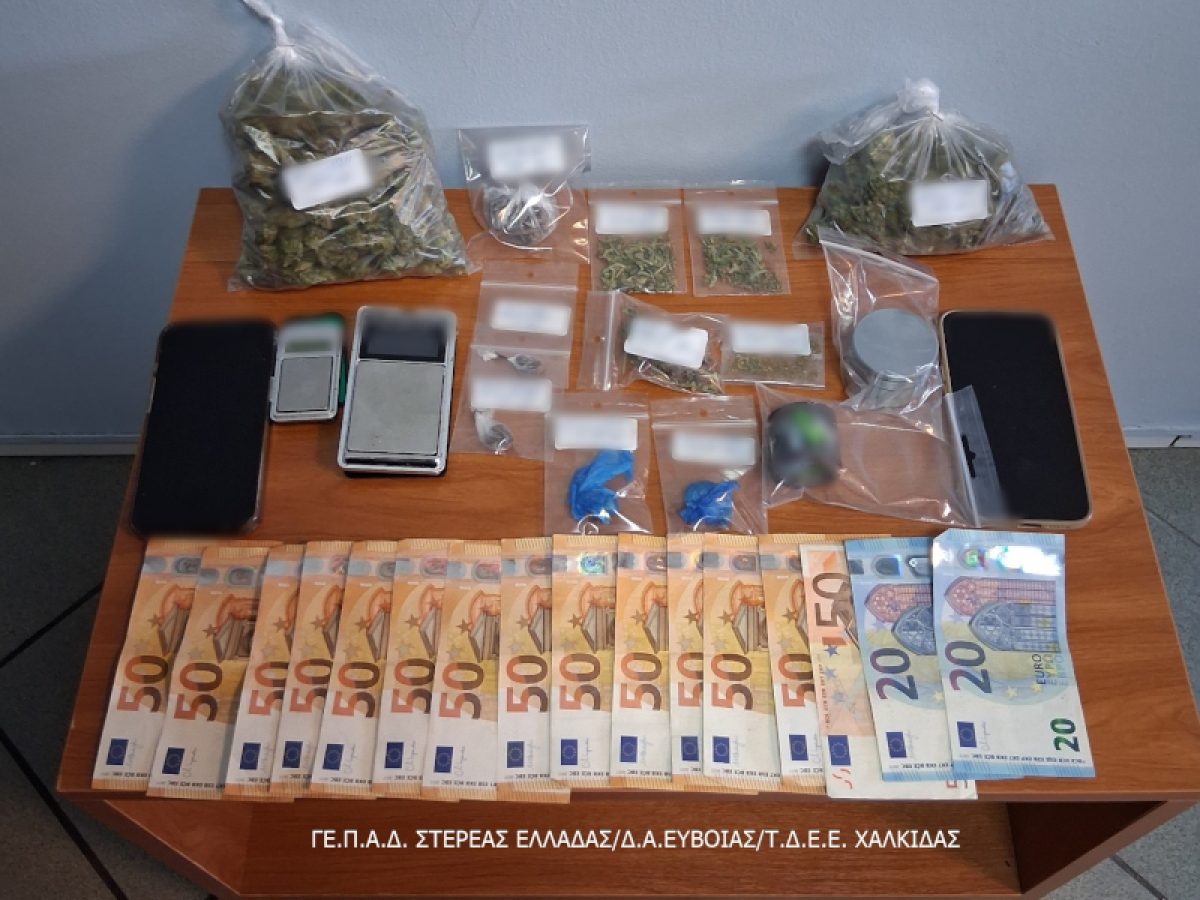 Ανήλικος στη Χαλκίδα έκανε εμπόριο ναρκωτικών από το σπίτι του