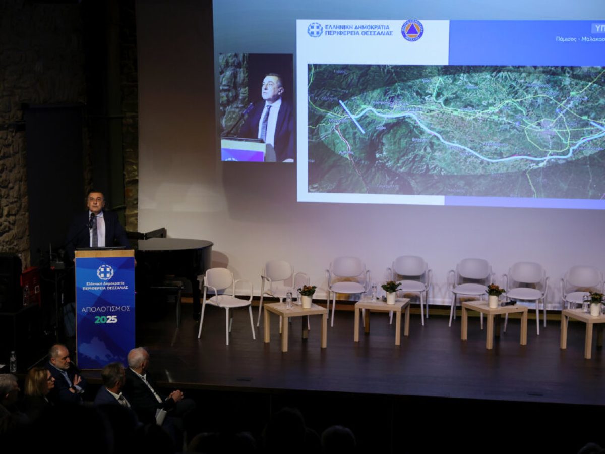 Απολογισμός υποσχέσεων από Κουρέτα… για μια σειρά από έργα στα Τρίκαλα