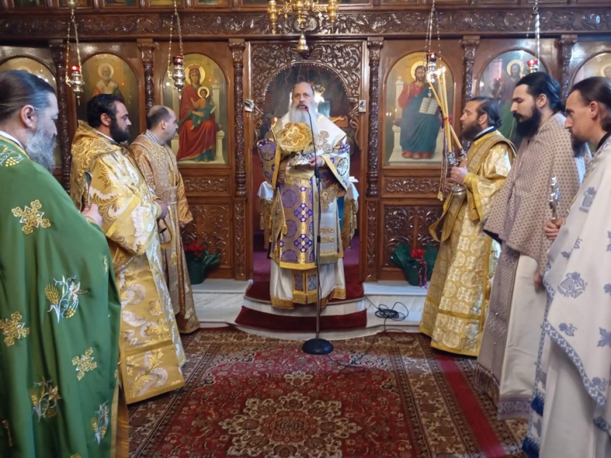 Αρχιερατική Θεία Λειτουργία και Χειροτονία στο Κακοπλεύρι – Νέος Πρεσβύτερος ο Κωνσταντίνος Χαλκιάς