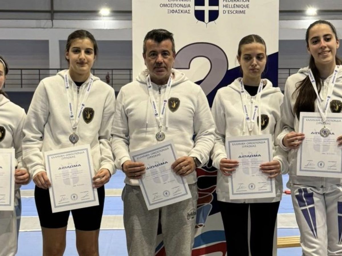 Ασημένια η Καββάδα στο Ξίφος Ασκήσεων