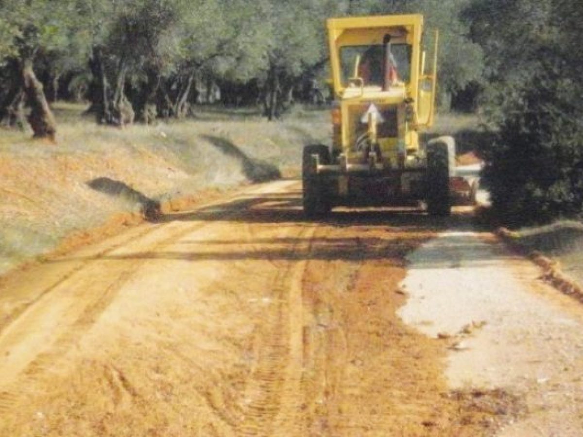 2,83 εκατομμύρια ευρώ για αγροτική οδοποιία από την Περιφέρεια
