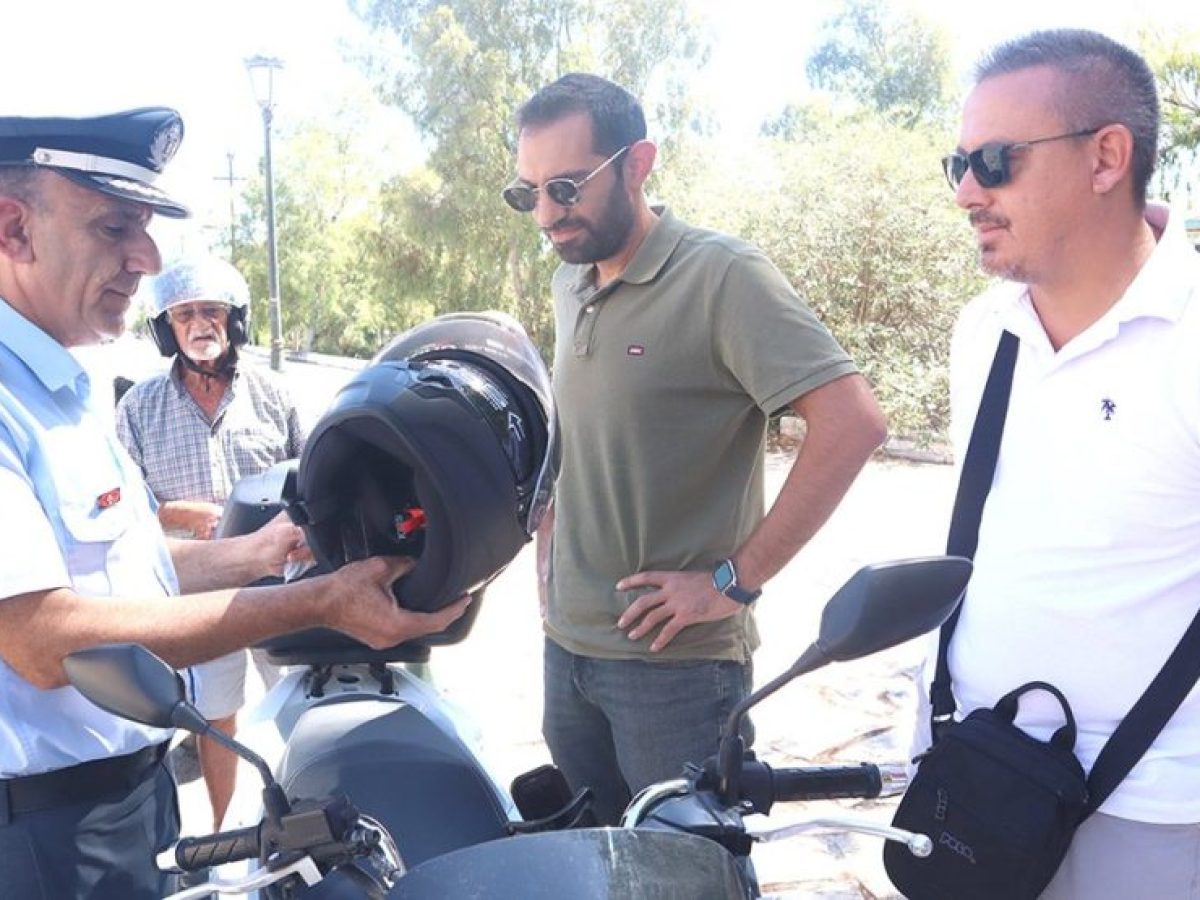 31 παραβάσεις στη Ζάκυνθο από 20-26 Απριλίου για μη χρήση κράνους – 107 στο Ιόνιο