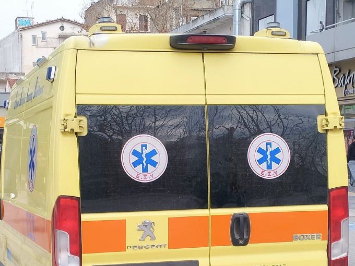 70χρονος ποδηλάτης στο Νοσοκομείο Τρικάλων