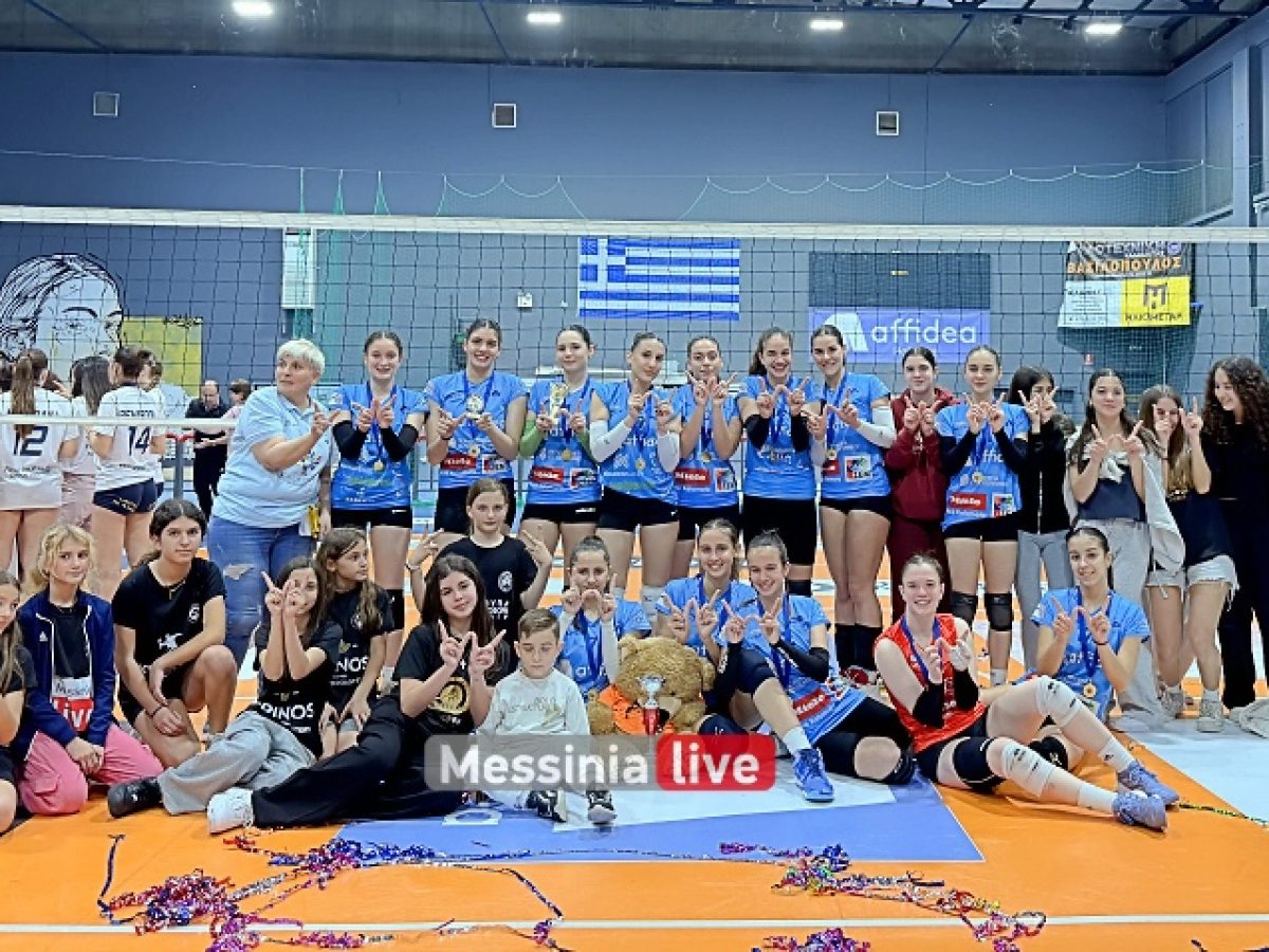 Back-to-back στην κορυφή: Πρωταθλήτριες Πελοποννήσου οι Κορασίδες K18 του Απόλλωνα Καλαμάτας!