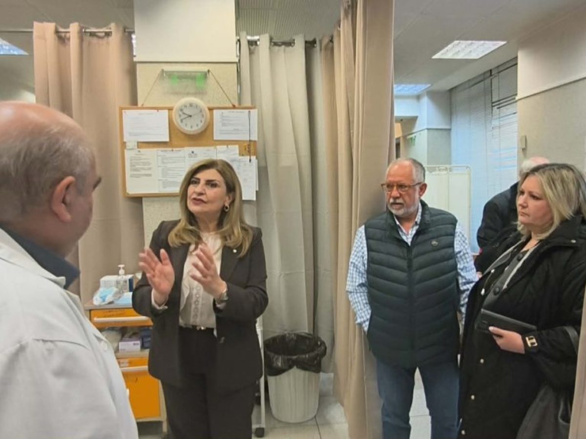 E. Λιακούλη στο ΚΥ Φαρσάλων για Παγκόσμια Ημέρα Υγείας: «Χαώδης η κατάσταση στο Κέντρο Υγείας Φαρσάλων – Στα όρια τους, ασθενείς και εργαζόμενοι»