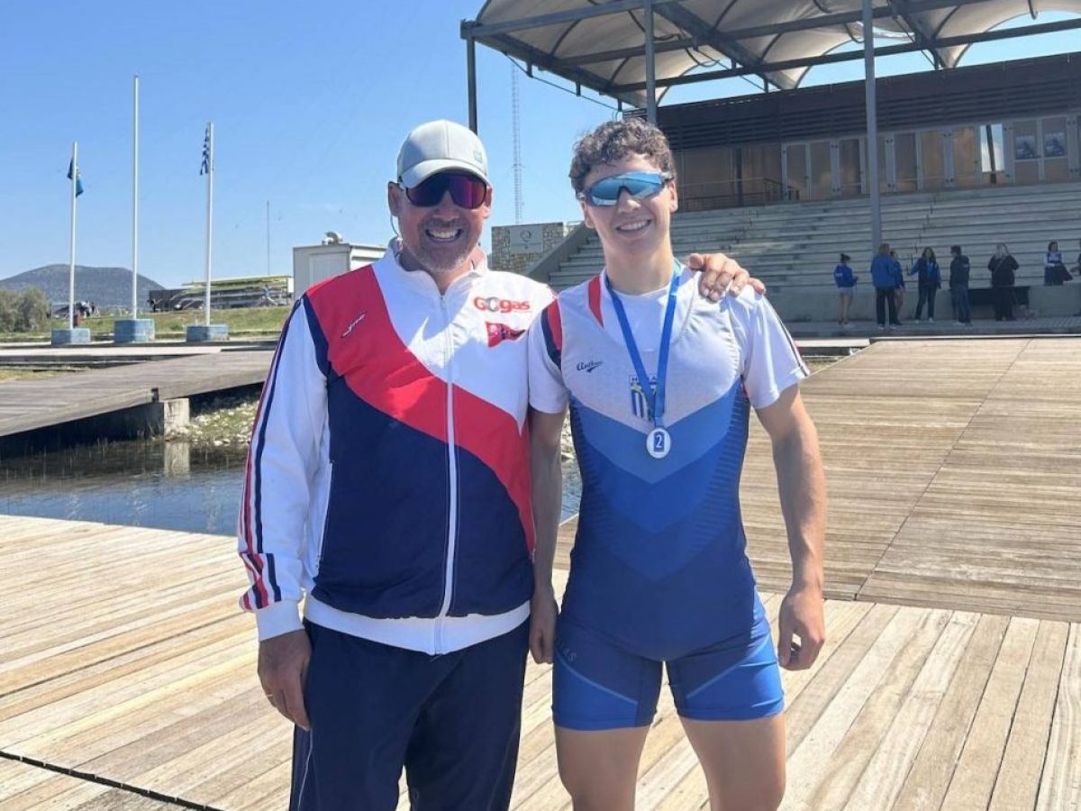 NAOK: Ο Δ. Τσαλαβούτας ασημένιο στο Σχολικό Πρωτάθλημα Κωπηλασίας