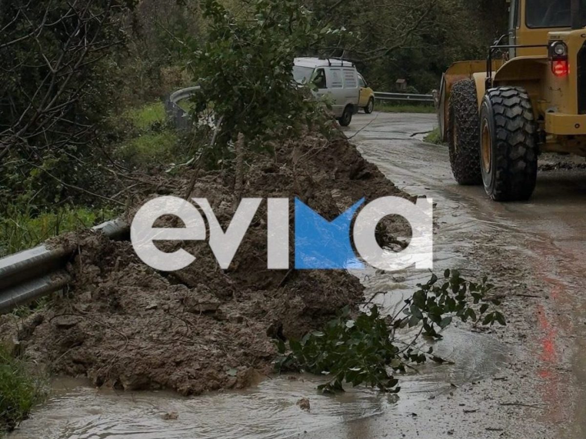 Αυτό το χωριό στην Εύβοια ρήμαξε η κακοκαιρία – Έπεσαν τοιχία, ζημιές σε αυλές σπιτιών (vid)