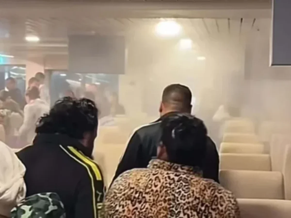 Χάος στο “Νήσος Σάμος”: Επιβάτες ενεργοποίησαν το σύστημα πυρόσβεσης καπνίζοντας σε κλειστό χώρο