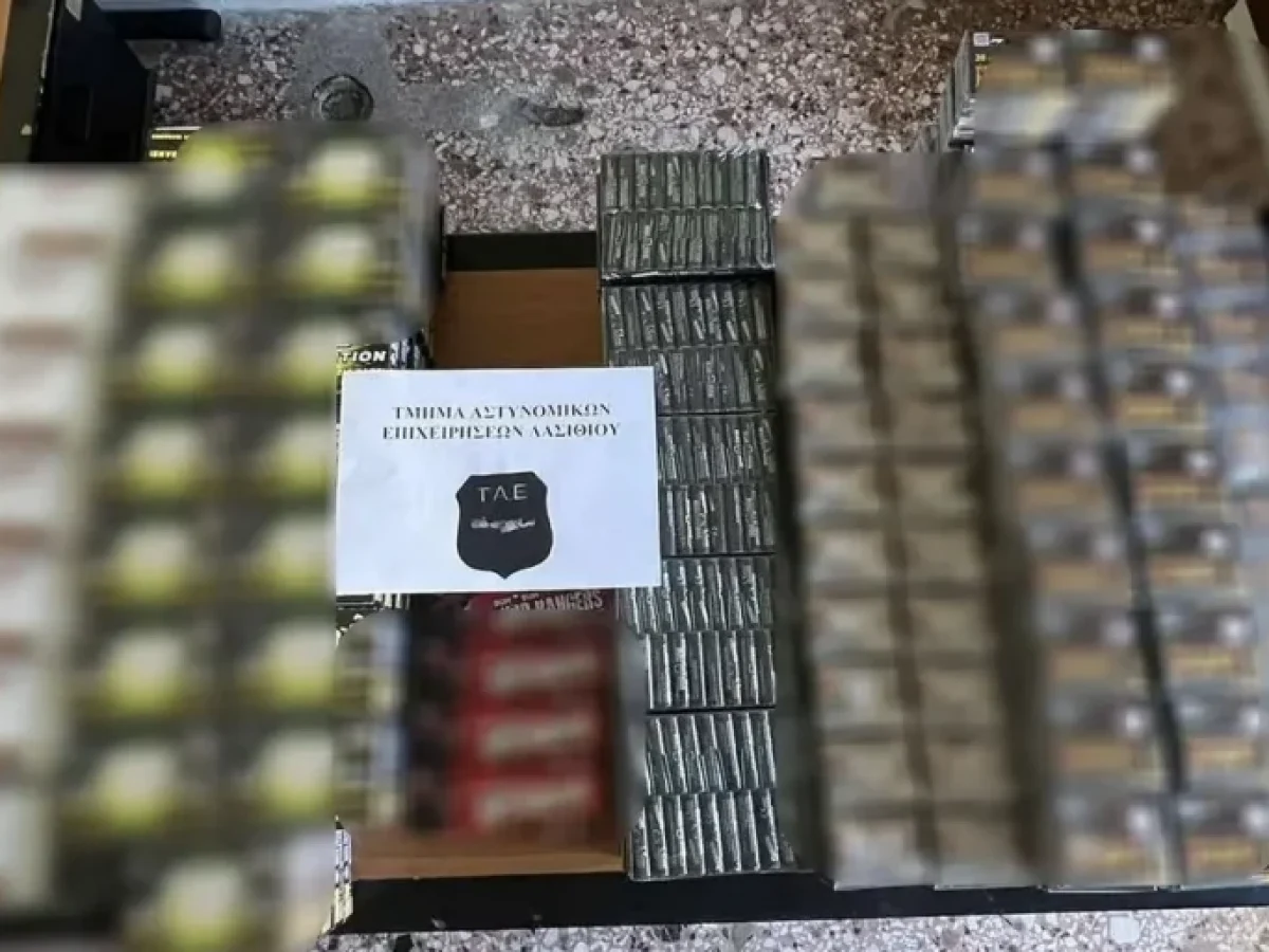 Χιλιάδες κροτίδες και δύο συλλήψεις σε Ηράκλειο και Λασίθι