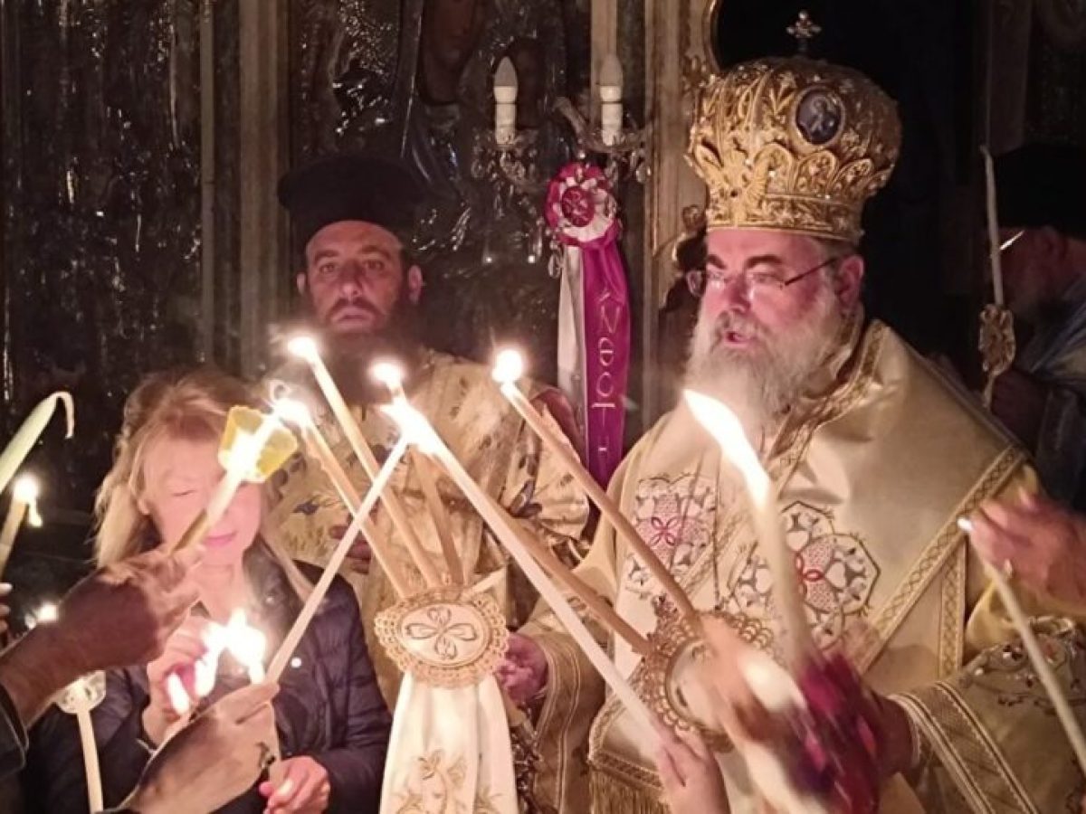 Χριστός Ανέστη: Η Ανάσταση του Χριστού στη Μητρόπολη Χανίων | Video