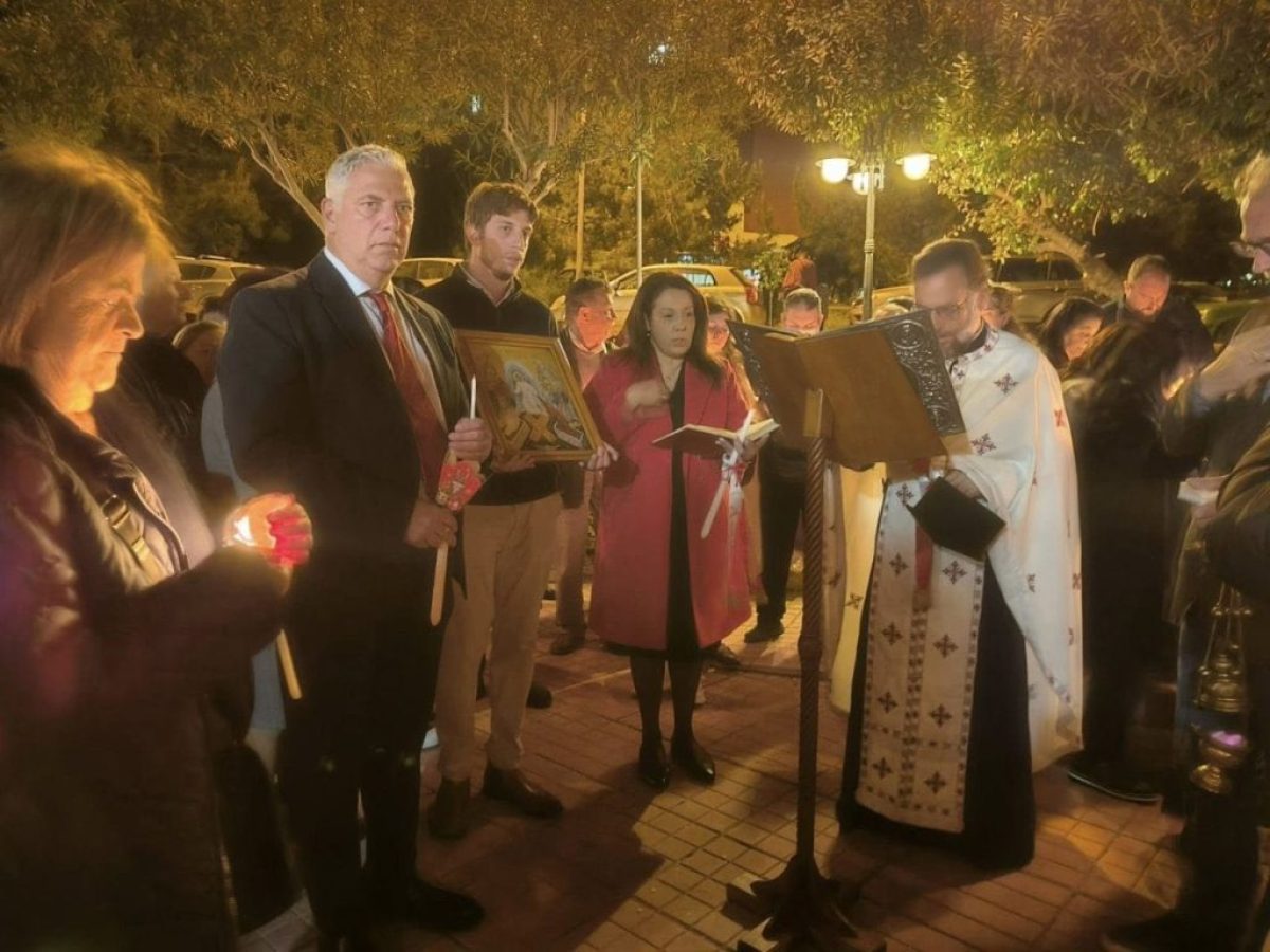 ΧΑΝΙΑ: Προσμένοντας… Ανάσταση και στο Νοσοκομείο (φωτογραφίες)