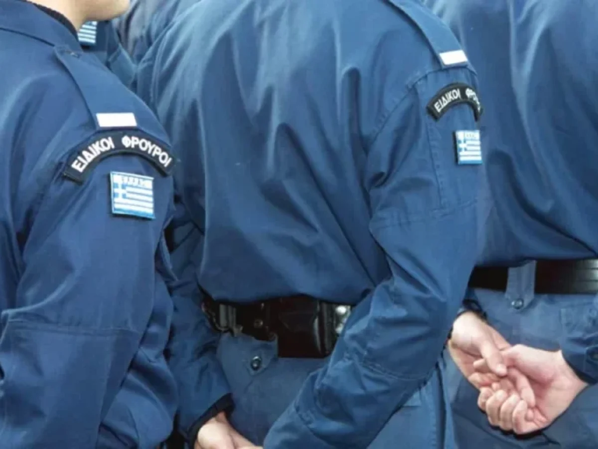 ΧΑΝΙΑ: Σαράντα αποσπάσεις Ειδικών Φρουρών στην Αστυνομική Διεύθυνση για ένα μήνα