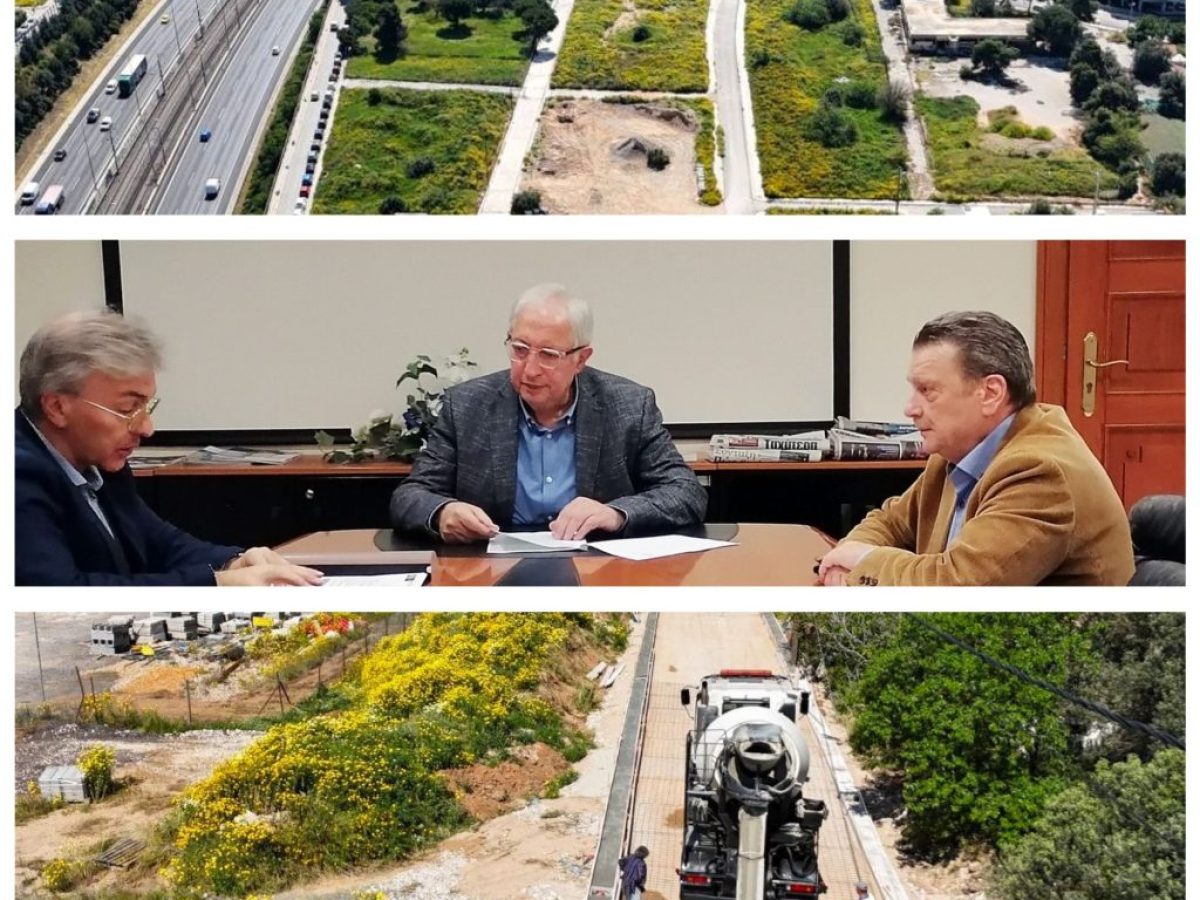 Διάνοιξη και διαμόρφωση του πεζοδρόμου Τσατίρη στο Πολύδροσο