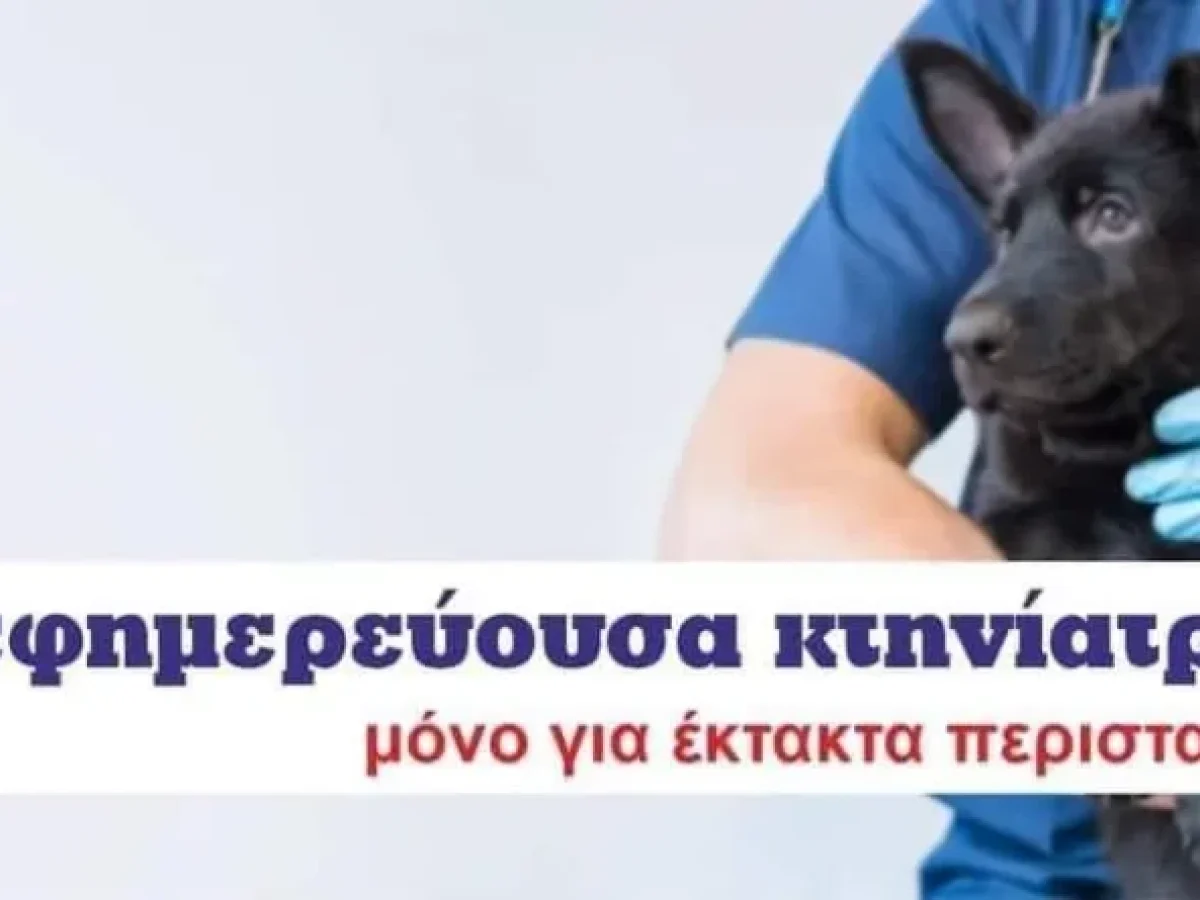 Δήμος Νέας Προποντίδας: Ποιος κτηνίατρος εφημερεύει το Σαββατοκύριακο 4-5 Απριλίου