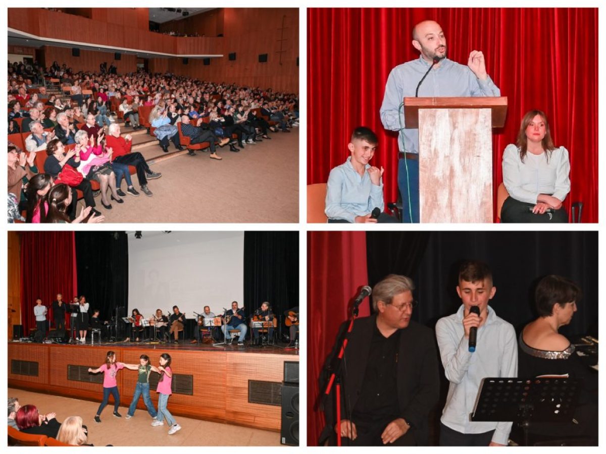 Κατάμεστο το Δημοτικό Θέατρο Πεύκης στη συναυλία «Ομορφιές & Δυσκολίες – Ερωτικά τραγούδια στο Ρεμπέτικο»