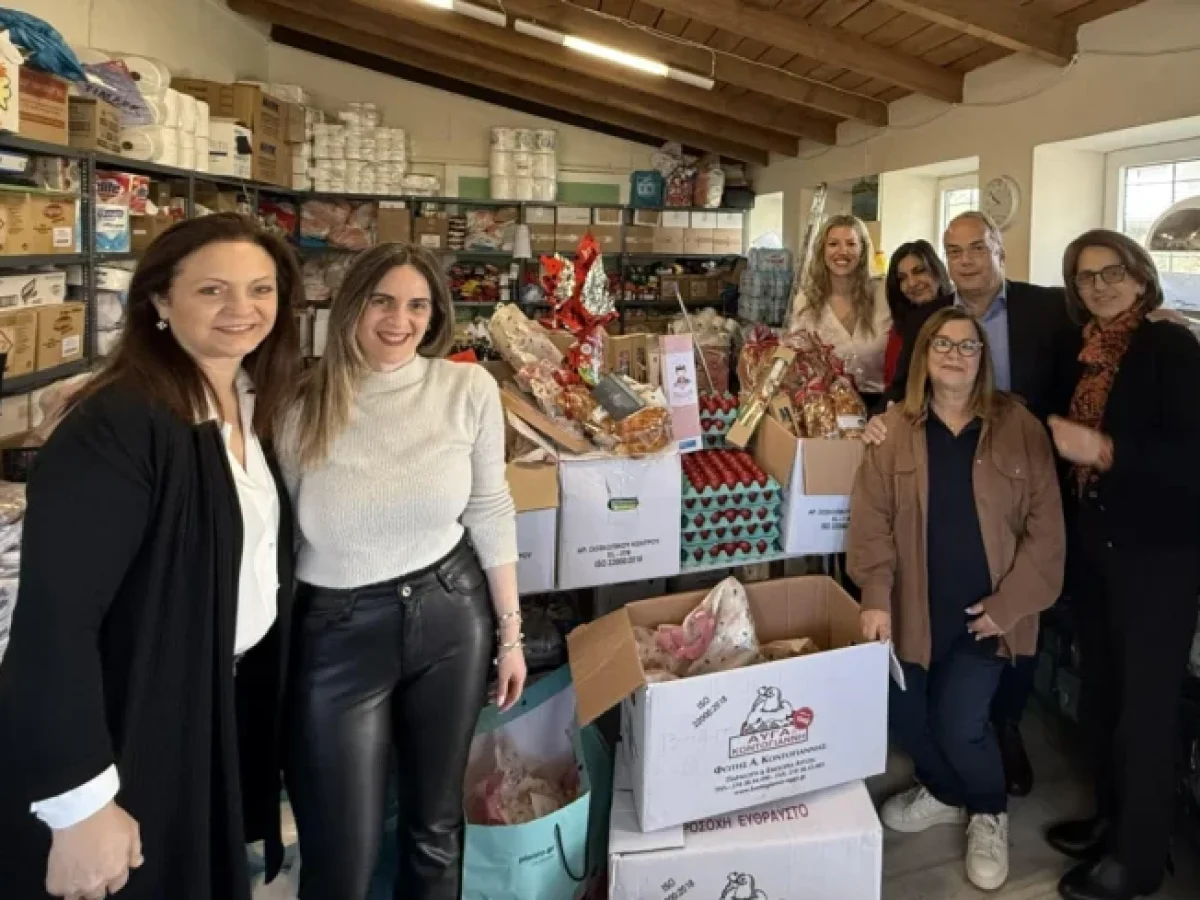 Πασχαλινή στήριξη ευάλωτων οικογενειών στα 3Β: δωρεά & διανομή τροφίμων