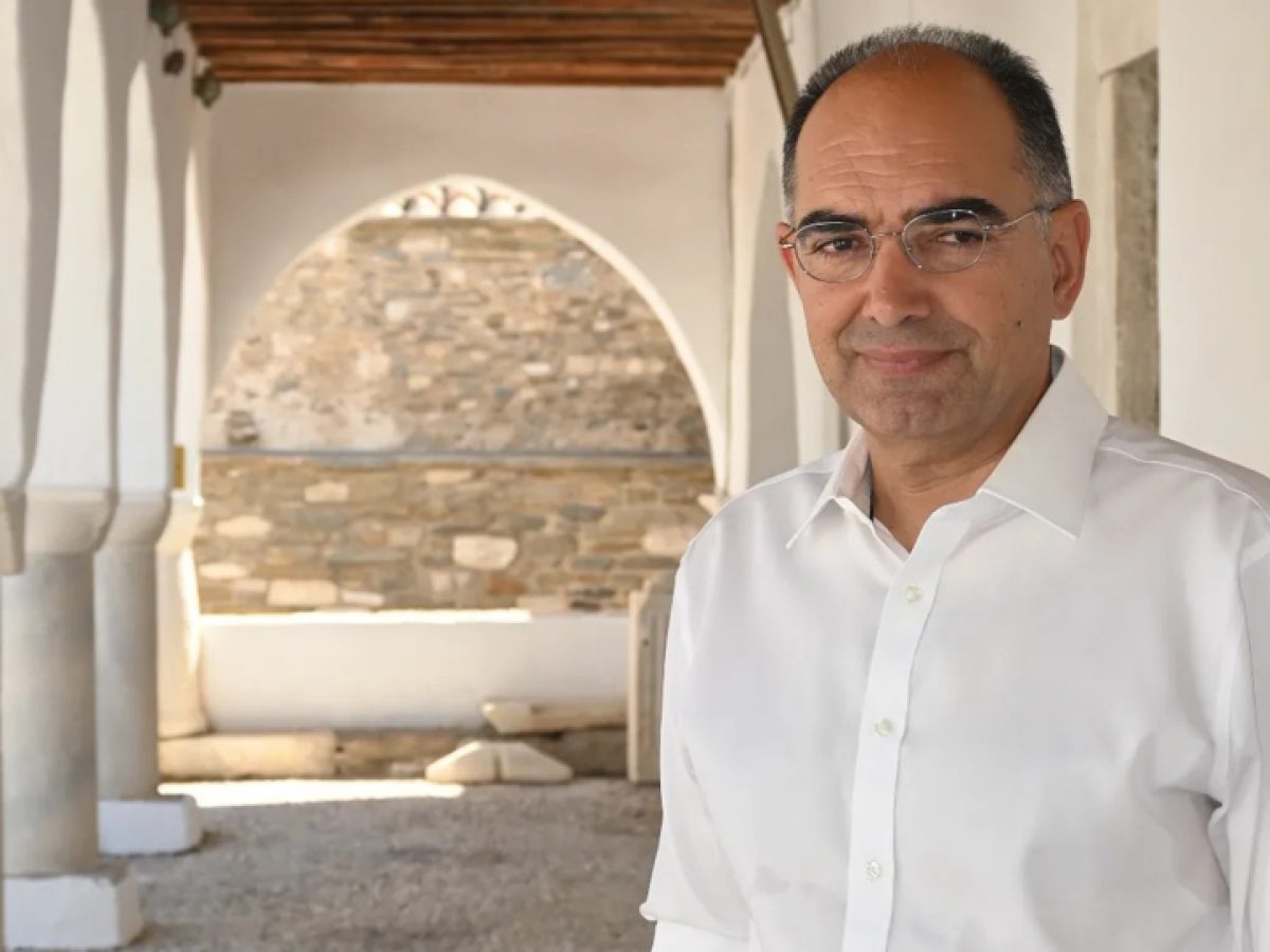 Ευχετήρια Κάρτα για το Πάσχα του Δημάρχου Πάρου Κώστα Μπιζά