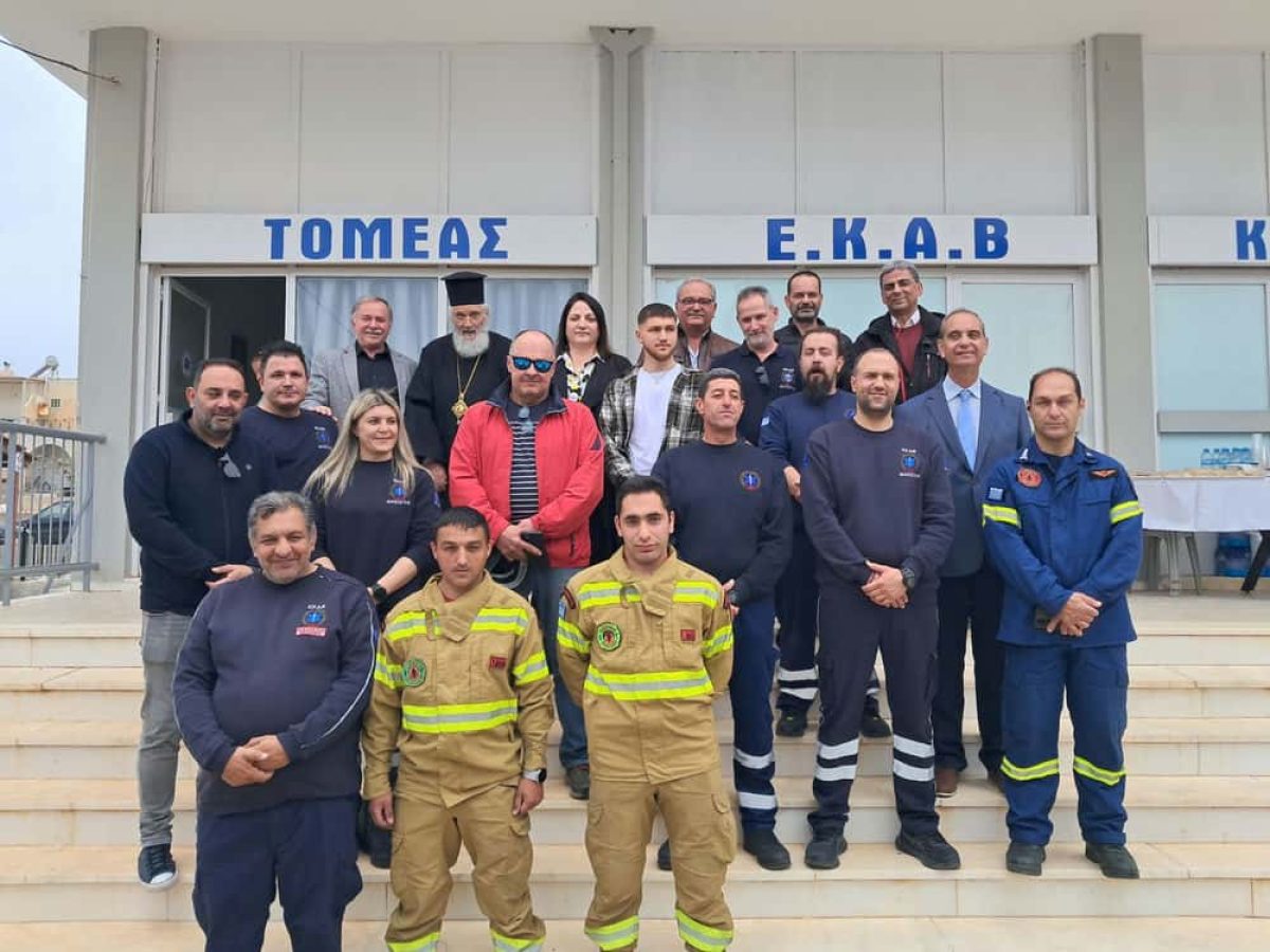 Εγκαίνια της νέας στέγης για το ΕΚΑΒ Καλύμνου με ισχυρό αποτύπωμα του Συλλόγου “Kalymnos Society of New York” η συμβολή του οποίου υπήρξε πολύτιμη.(video)