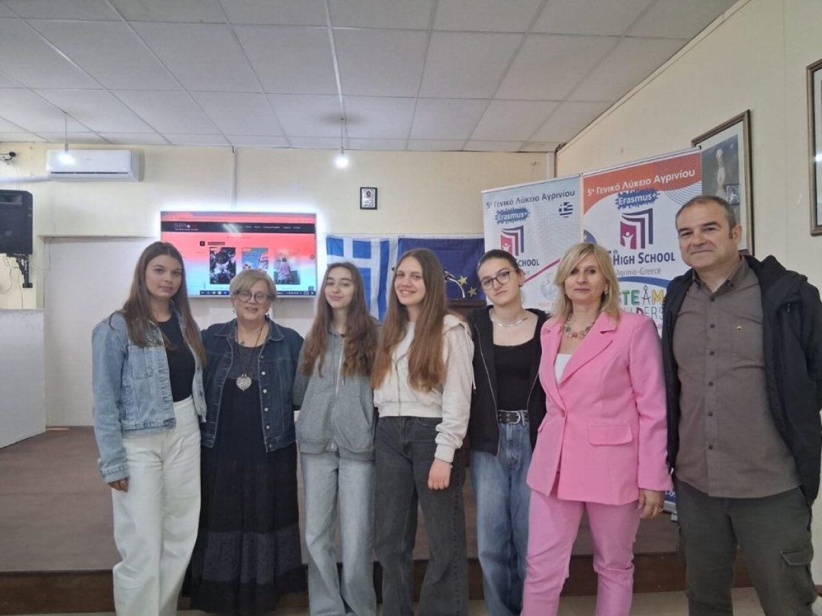 Ελένη Πριοβόλου: Το 5ο ΓΕΛ Αγρινίου υποδέχθηκε την βραβευμένη συγγραφέα