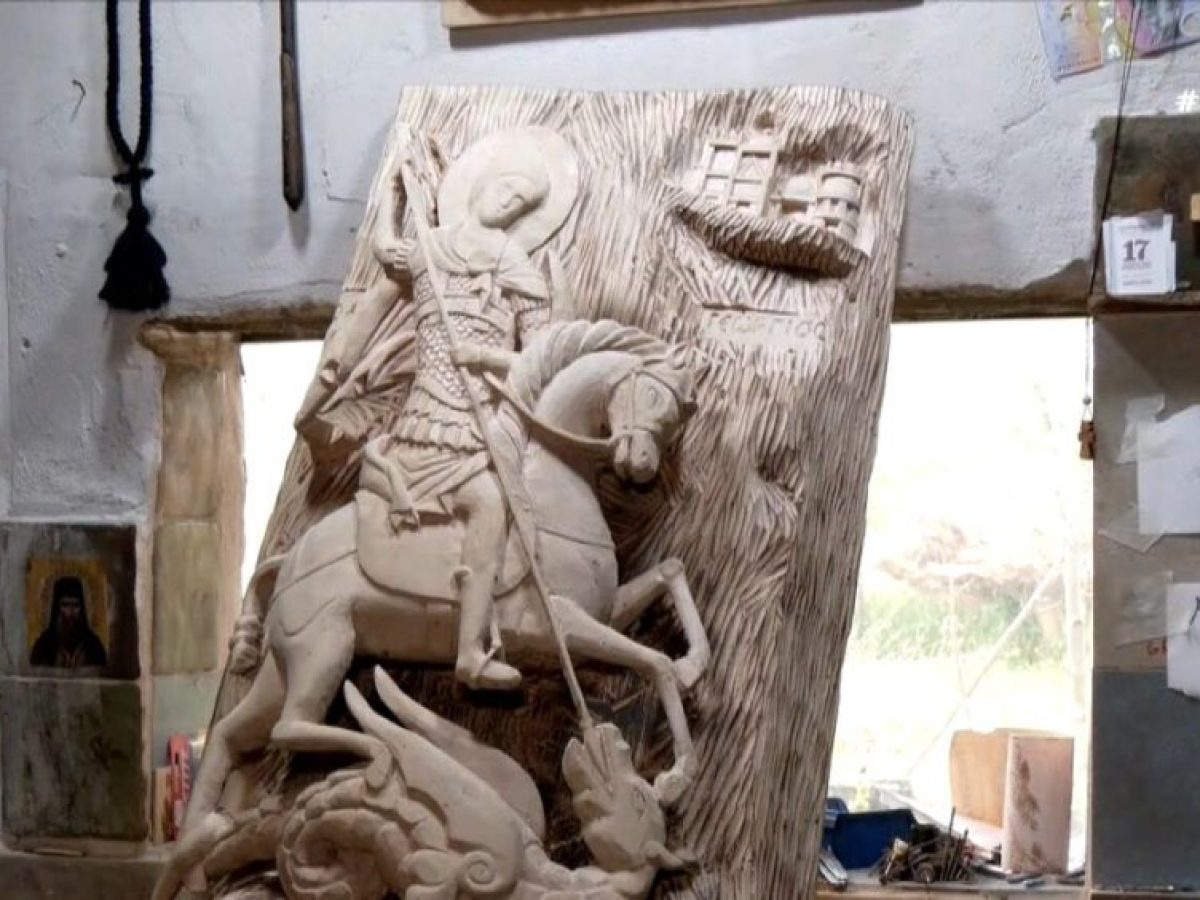 Ένας καλλιτέχνης του ξύλου