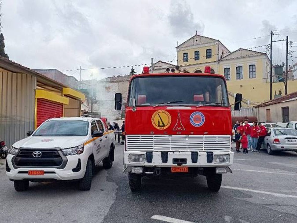 Ενίσχυση της πυροπροστασίας στη Σάμο. Μήνυμα ενότητας και ευθύνης από την παράδοση οχημάτων σε Μυτιληνιούς και Πυθαγόρειο