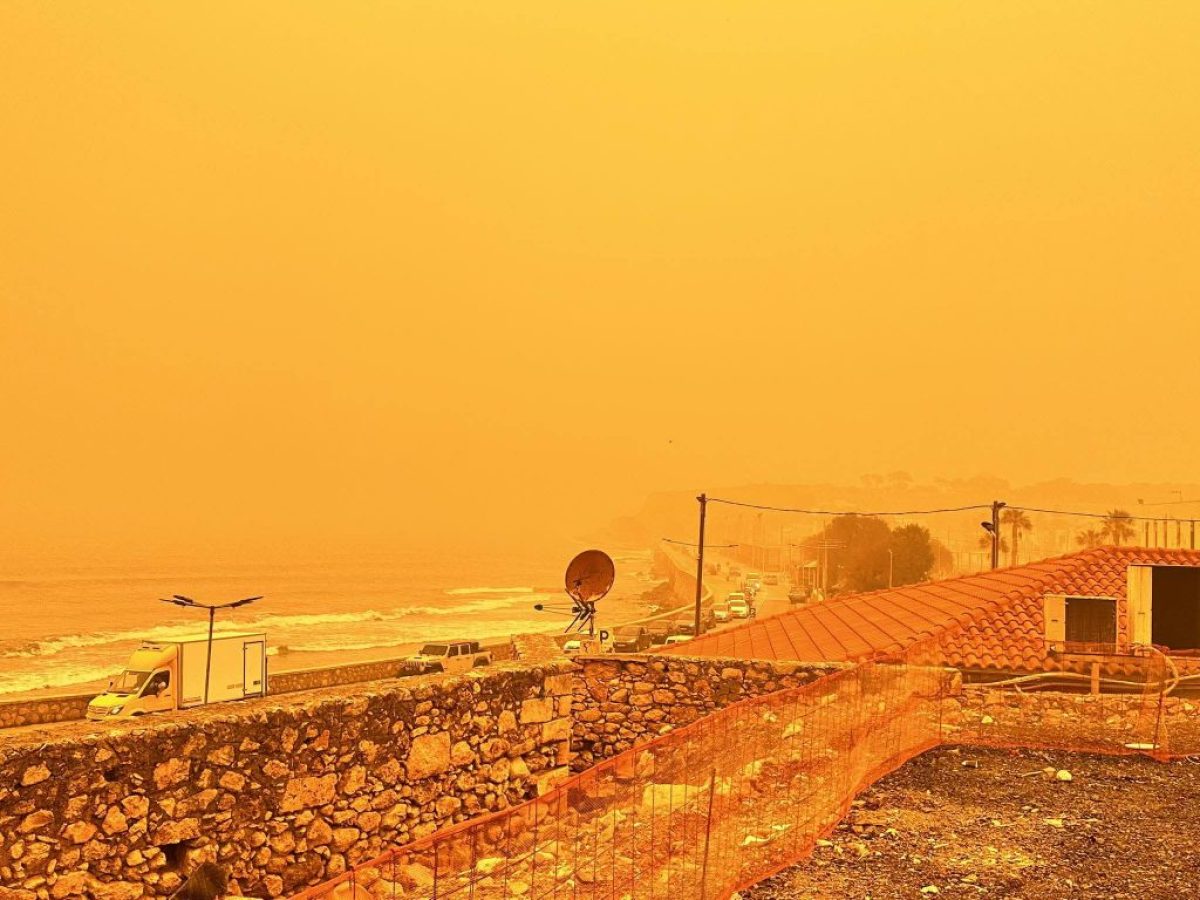 Εντυπωσιακές εικόνες αφρικανικής σκόνης στην Κρήτη.