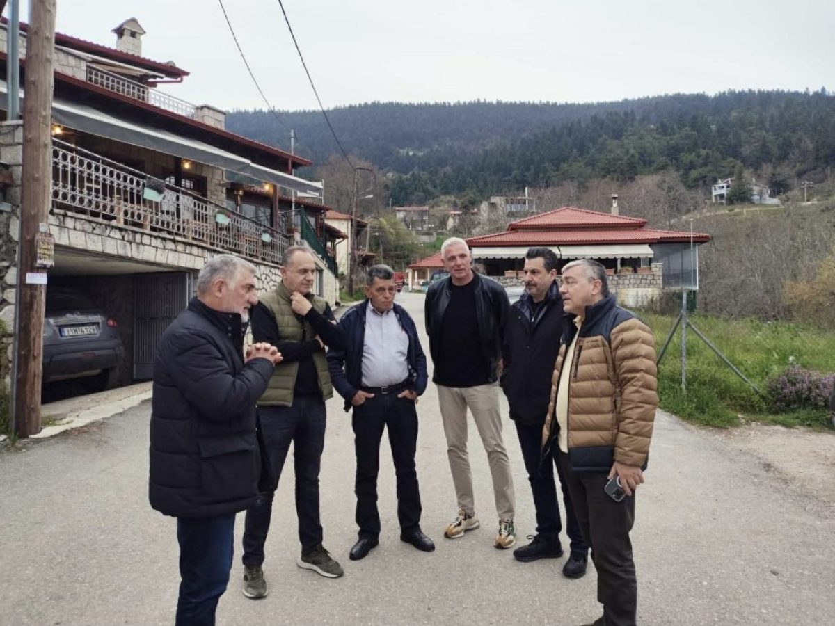 Επίσκεψη του Γενικού Γραμματέα Συντονισμού Διαχείρισης Αποβλήτων και του Δημάρχου Λαμιεων στην Δ.Ε. Παύλιανης