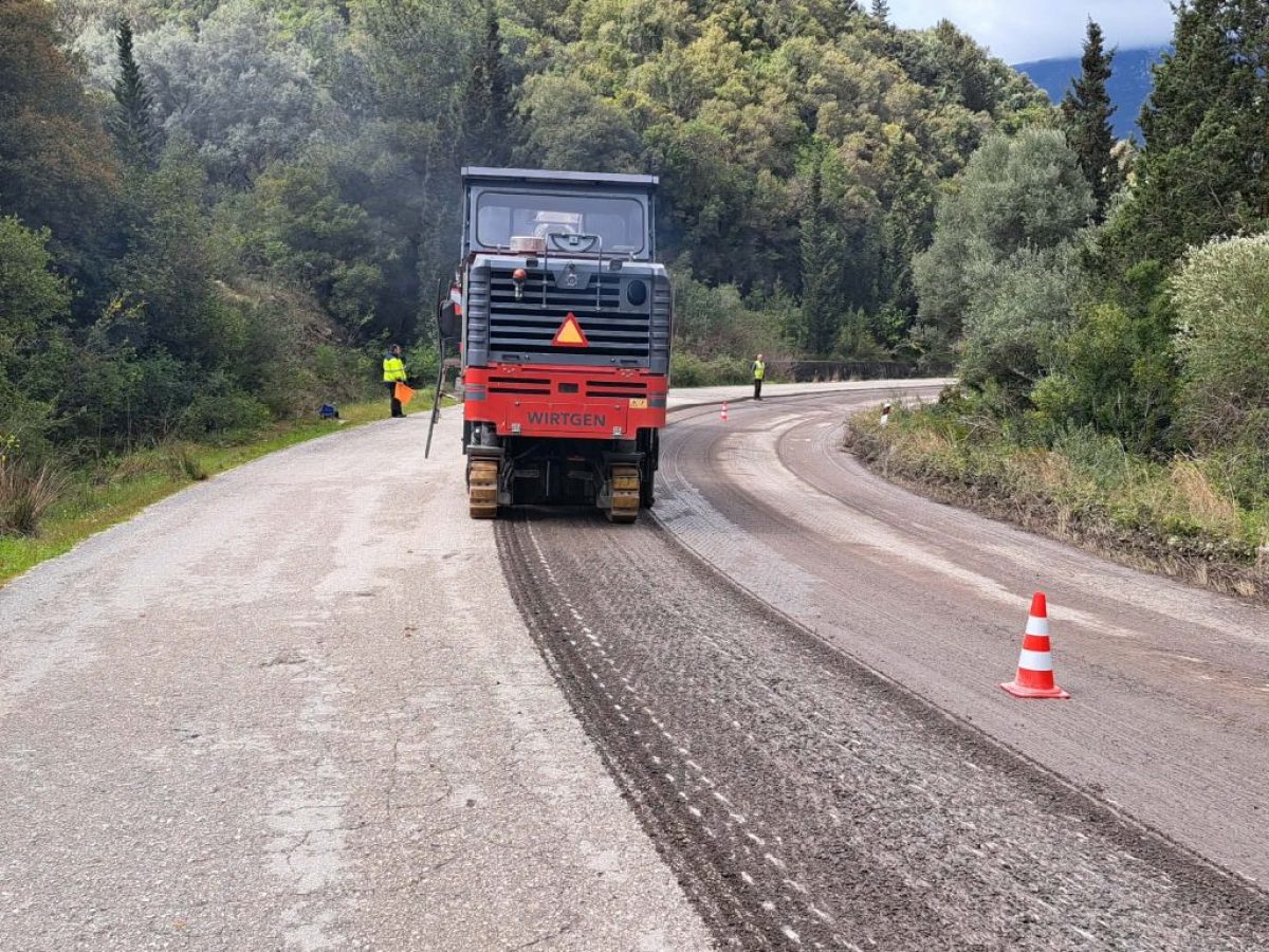 Έργα στη νότια Λευκάδα: Παρεμβάσεις για την οδική ασφάλεια από Κοντάραινα έως Βασιλική