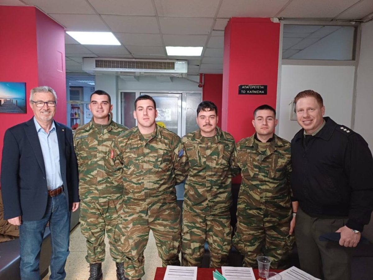 Εθελοντική αιμοδοσία στο Γενικό Νοσοκομείο από τον Σύνδεσμο Αποστράτων Αξιωματικών Τεχνικού Σώματος