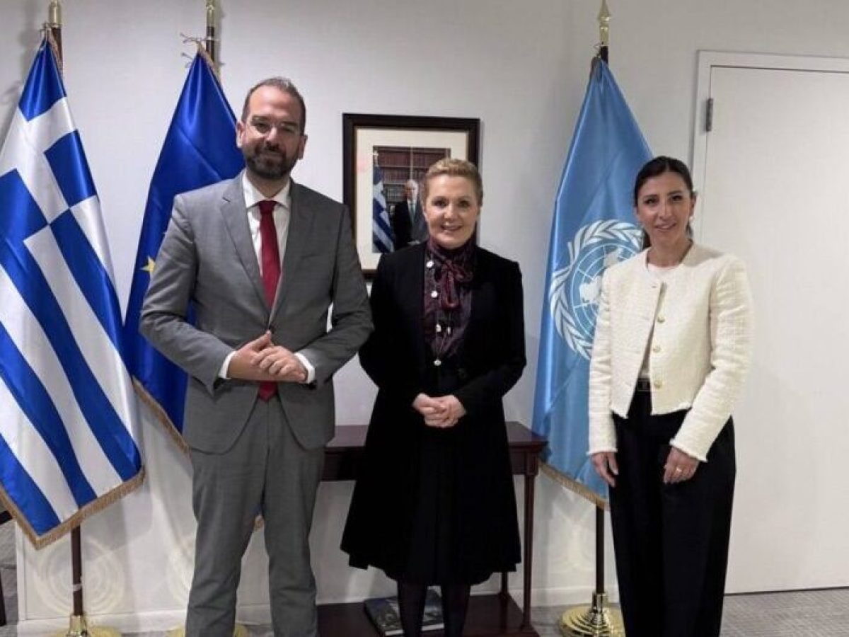 Φαρμάκης στον ΟΗΕ με τη Μεσολογγίτισσα Πρέσβη Αγλαΐα Μπαλτά: «Οι ρίζες μας είναι η δύναμή μας»