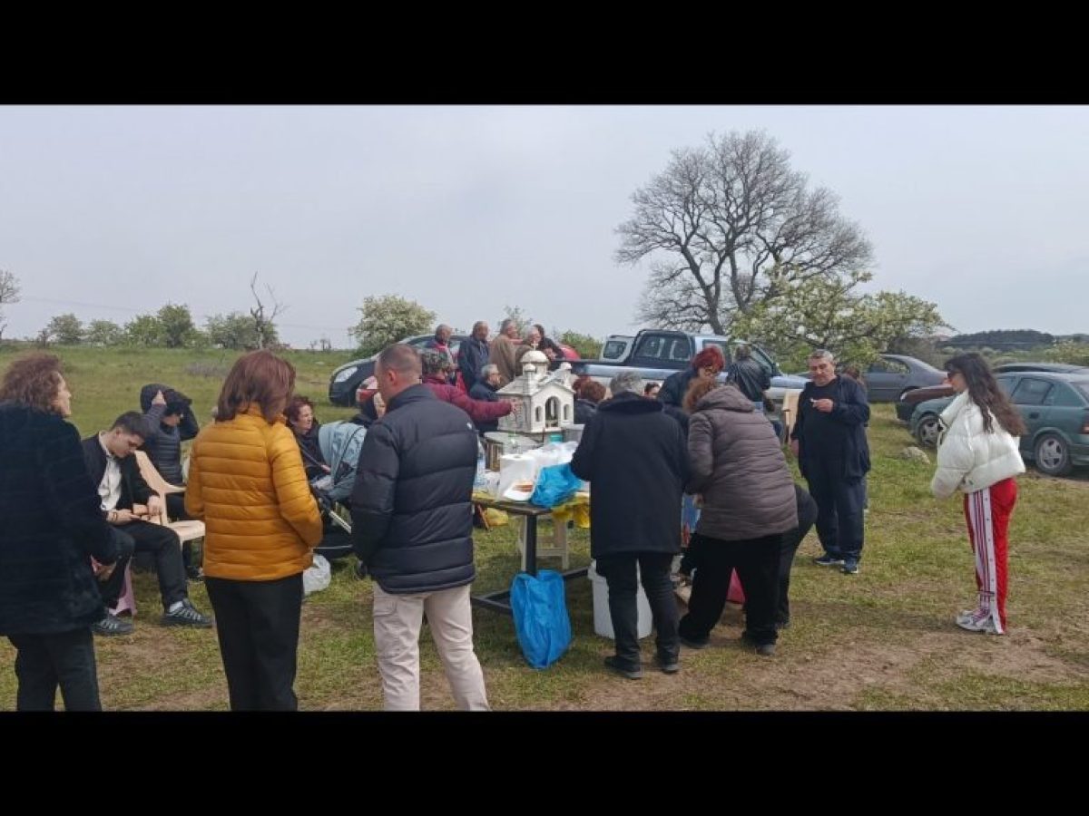 Φέρες: Δοξολογία στο παρεκκλήσι του Αγίου Ραφαήλ στο Μοναστηράκι 