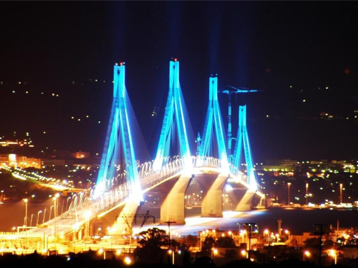 Φωταγωγείται η Γέφυρα Ρίου- Αντιρρίου για τα 200 χρόνια από την Έξοδο του Μεσολογγίου