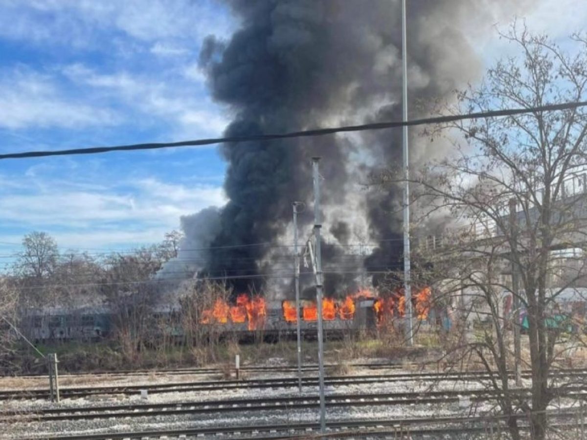 Φωτιά σε βαγόνι – Με αυτόν τον τρόπο προκλήθηκε!