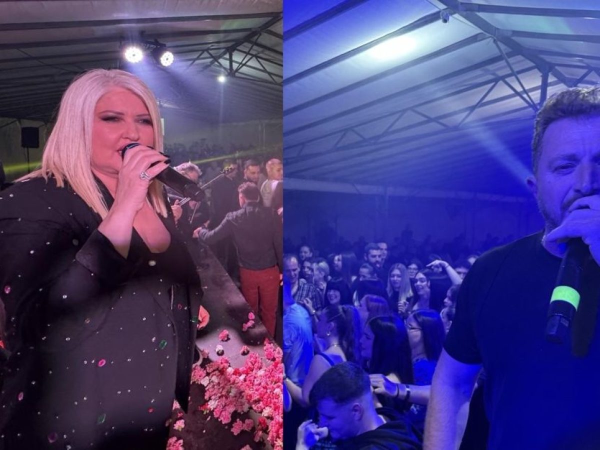 Γλέντι και χοροί στον Παλαμά: Πλήθος κόσμου ξεφάντωσε με τον Γιώργο Βελισσάρη και τη Χαρά Βέρρα (φώτο – βίντεο)