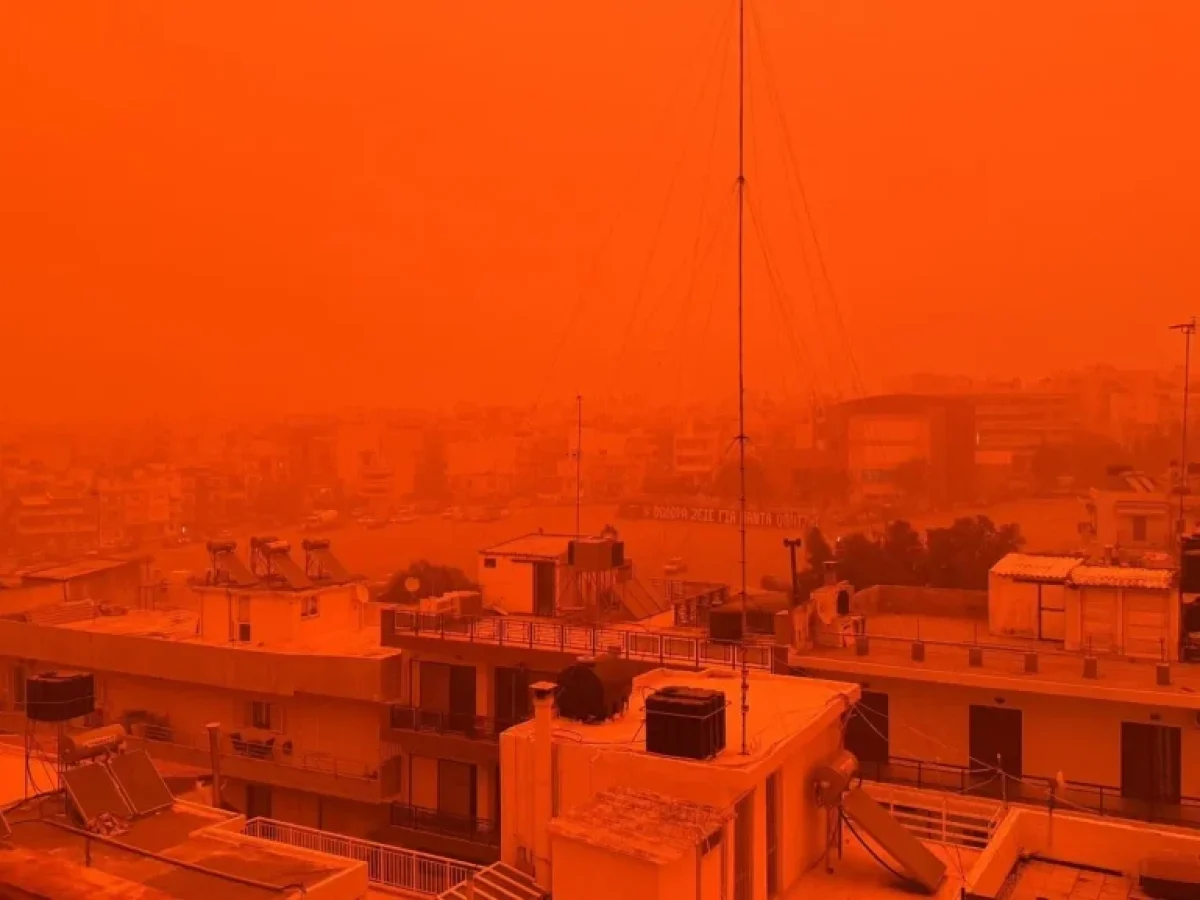 Η αφρικανική σκόνη σε αριθμούς – Πόσο επηρεάζεται η δημόσια Υγεία στην Κρήτη