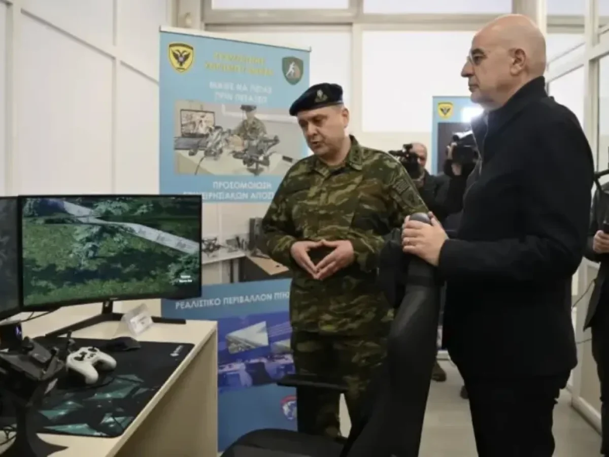 Η «καρδιά» των ελληνικών drones χτυπάει στις Αχαρνές: Ο Δένδιας στο 306 ΕΒΤ για την παραγωγή 4.000 UAVs τον χρόνο