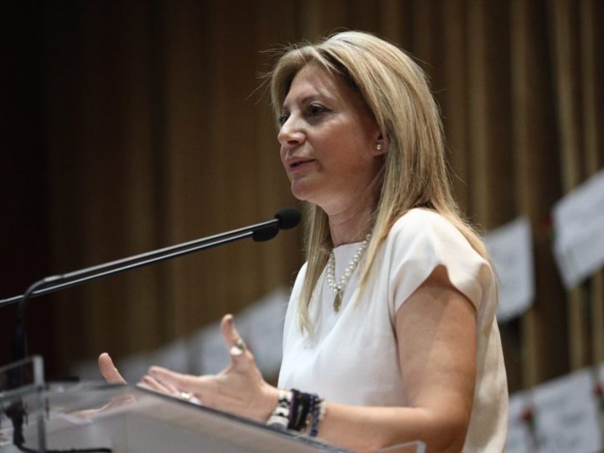 Η Μαρία Καρυστιανού ανακοίνωσε το κόμμα της