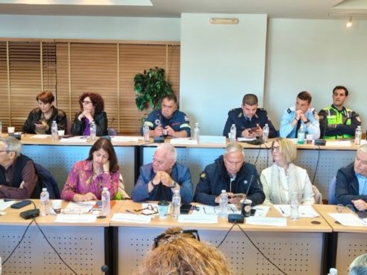 Η Πολιτική Προστασία Ανατολικής Αττικής (Συντονιστικό Όργανο) συνεδρίασε υπό την Προεδρία του Δημήτρη Δαμάσκου