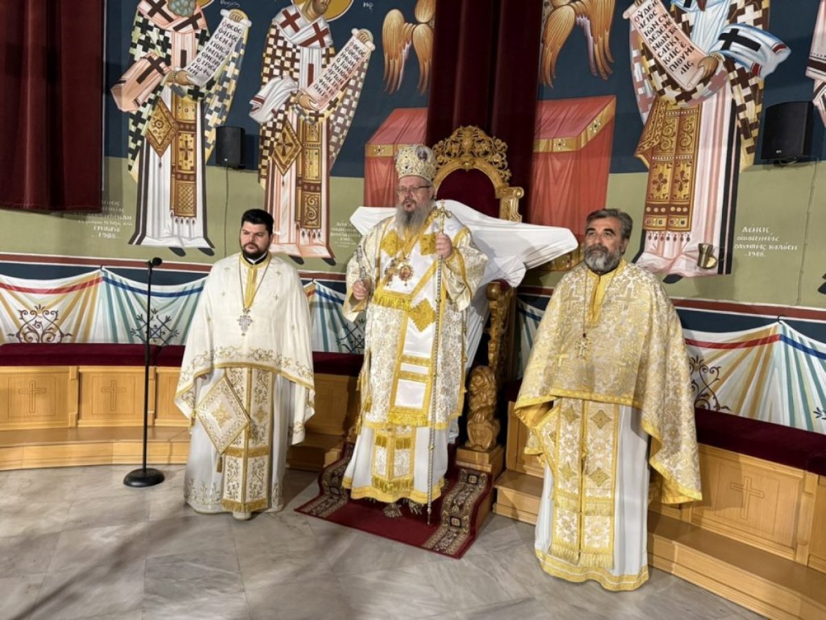 &Eta; &laquo;&Pi;&rho;ώ&tau;&eta; &Alpha;&nu;ά&sigma;&tau;&alpha;&sigma;&eta;&raquo; &sigma;&tau;&omicron;&nu; &Iota;&epsilon;&rho;ό &Nu;&alpha;ό &Alpha;&gamma;ί&omicron;&upsilon; &Iota;&epsilon;&rho;&omicron;&mu;ά&rho;&tau;&upsilon;&rho;&omicron;&sigmaf; &Chi;&alpha;&rho;&alpha;&lambda;ά&mu;&pi;&omicron;&upsilon;&sigmaf; &Lambda;&alpha;&rho;ί&sigma;&eta;&sigmaf;