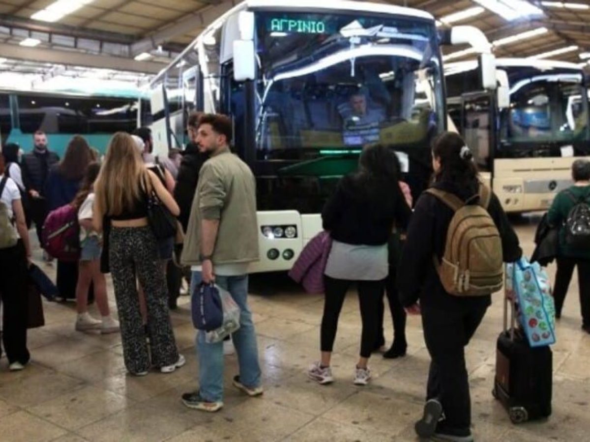 Η Θεσσαλία στους δημοφιλείς προορισμούς για το Πάσχα – Γεμάτα αναχωρούν τα λεωφορεία από τα ΚΤΕΛ